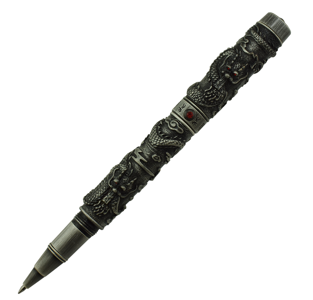 Vintage Collectible Pens - Jinhao Vintage luksusowe pióro kulkowe podwójny