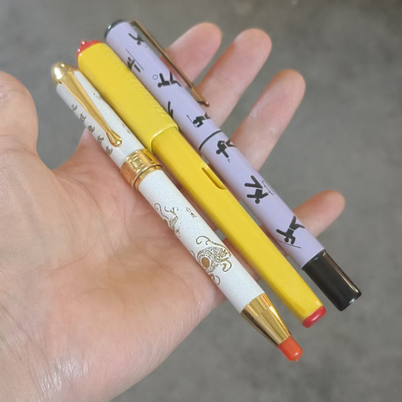Vintage Collectible Pens - 3PENS Nowe i stare, w stylu