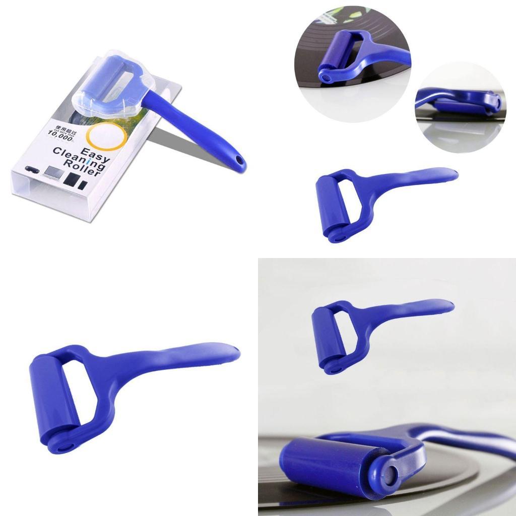 Vinyl Record Cleaner - Wielorazowy silikonowy wałek antystatyczny do czyszczenia