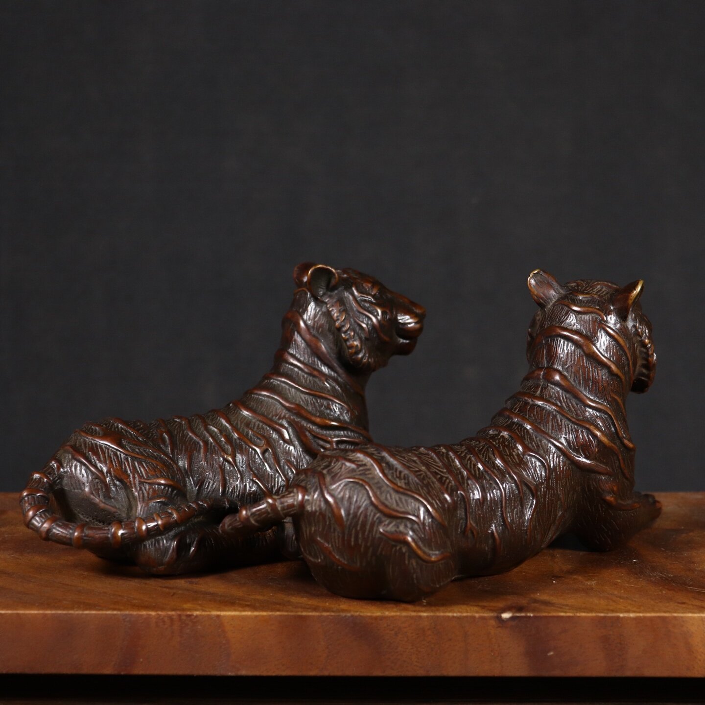 Vintage Collectibles Store - Chiński Feng Shui Antyczny Miedziany Statuetka