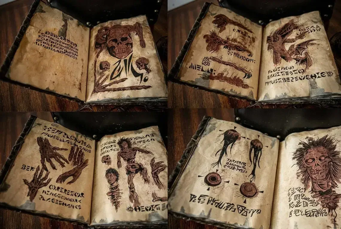 Vintage Necronomicon - Księga  – Vintage Collectible Books recenzja i cena