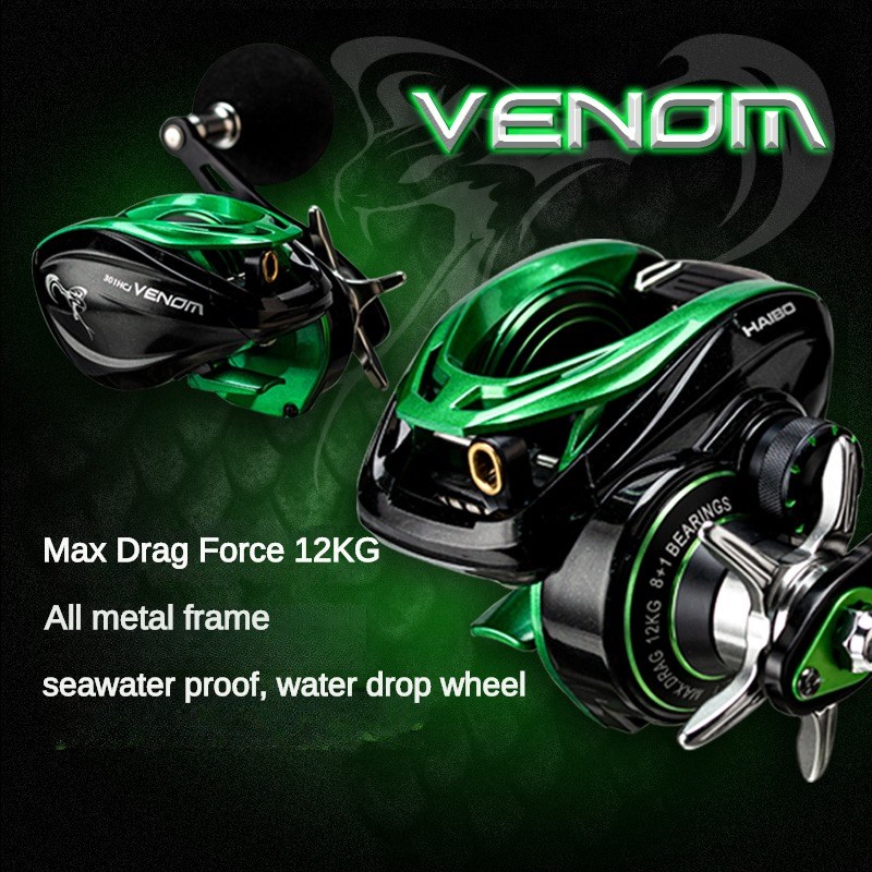 HAIBO VENOM kołowrotek wędkars – Developing Tank Reel recenzja i cena