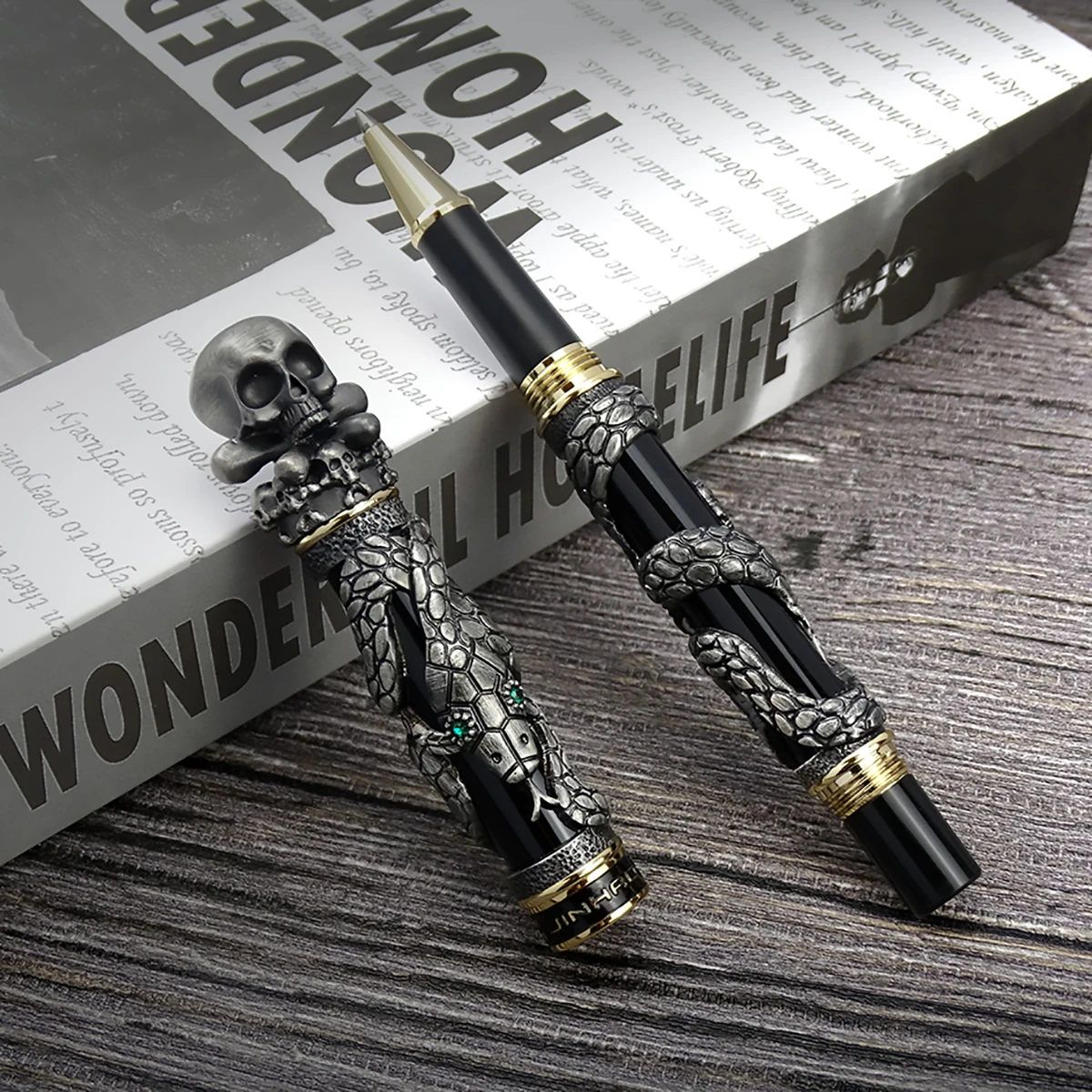 Jinhao Metal Vintage pióro kul – Vintage Collectible Pens recenzja i cena