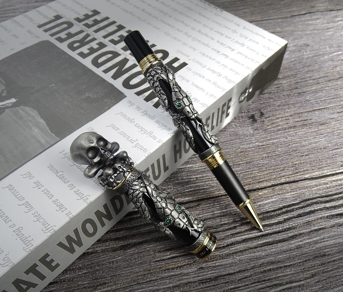 Jinhao Metal Vintage pióro kul – Vintage Collectible Pens recenzja i cena