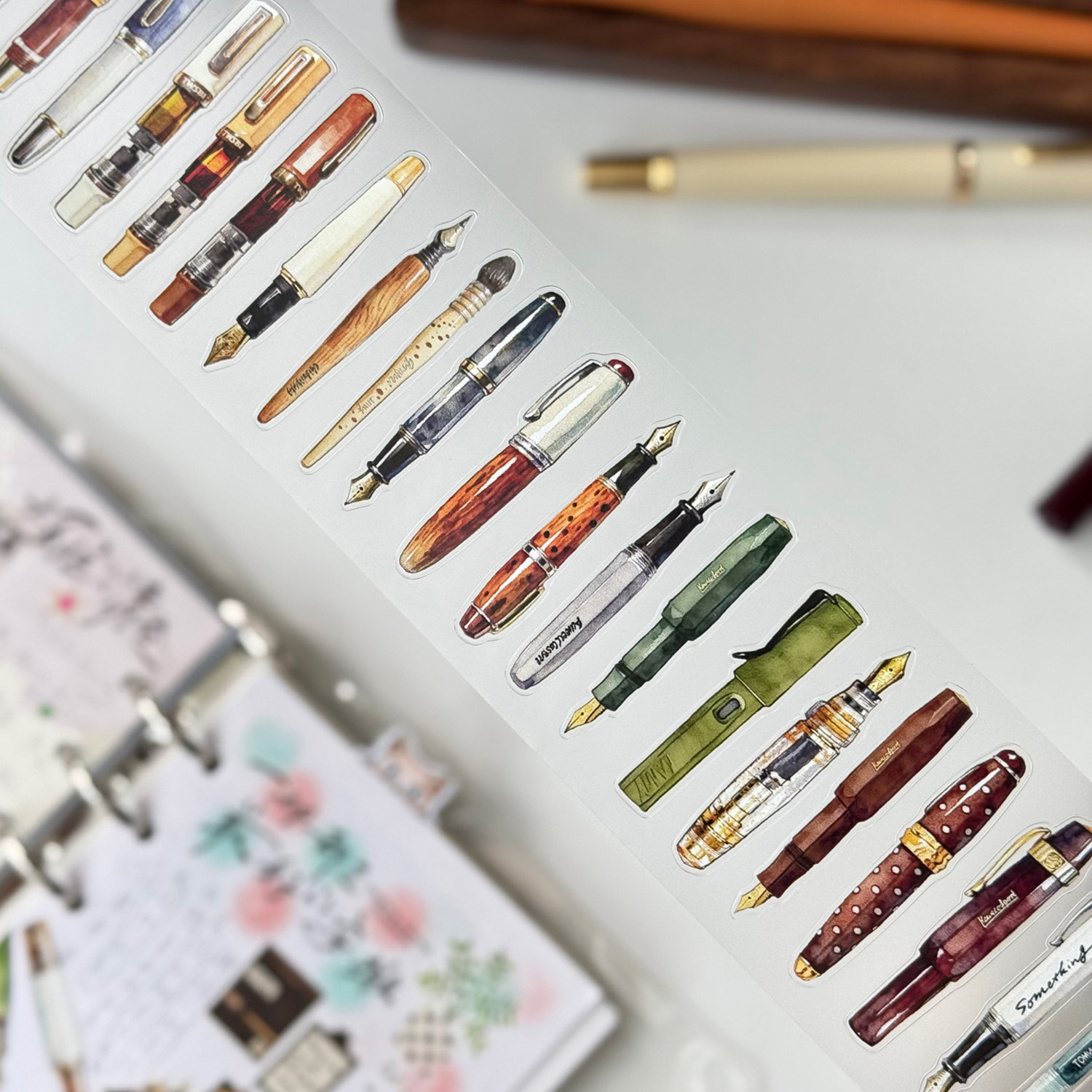 Kolekcja taśm washi DengDeng S – Vintage Collectible Pens recenzja i cena