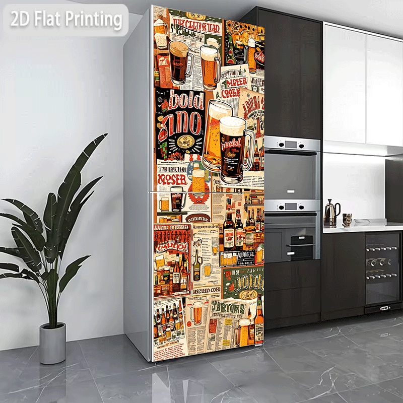 Naklejka na lodówkę, naklejka  – Vintage Collectible Posters recenzja i cena