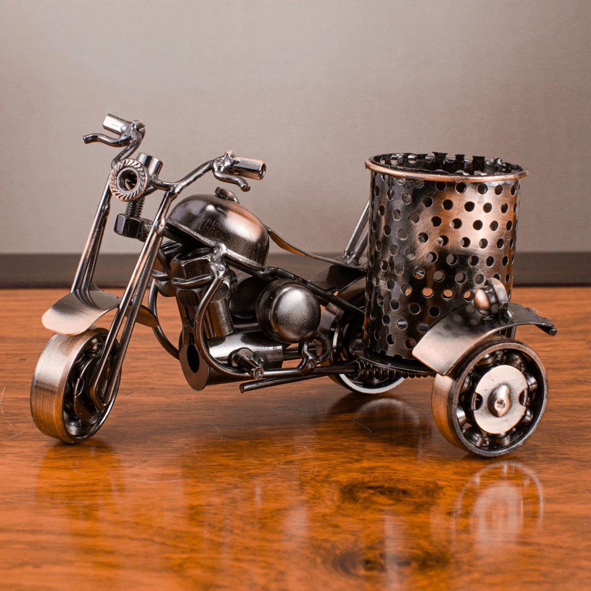 Model motocykla vintage, metal – Vintage Collectible Pens recenzja i cena