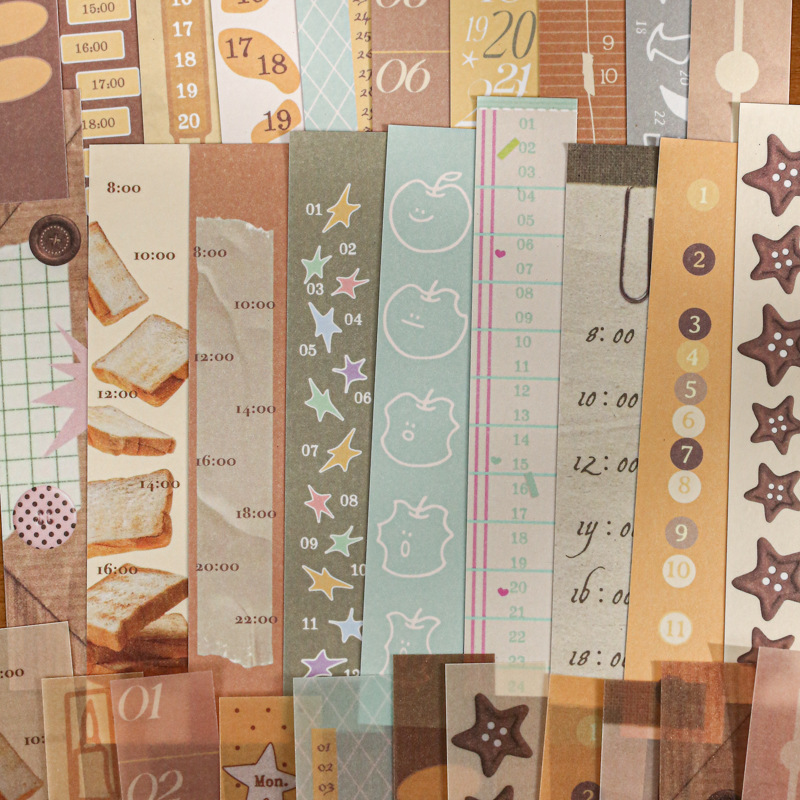 40 szt. Vintage papieru washi  – Vintage Collectible Books recenzja i cena